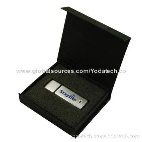 Black Flip Paper Box